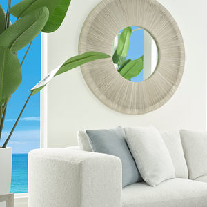 wall-mounted mirror