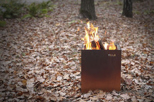wood-burning fire pit