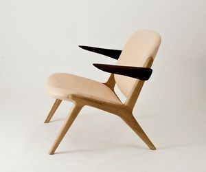 contemporary fireside chair