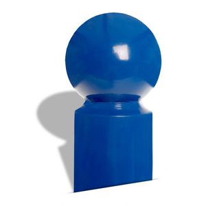 security bollard / steel / cast iron / removable