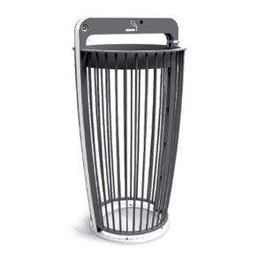public trash bag holder