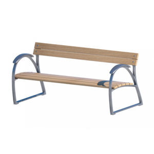contemporary public bench