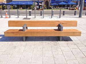 contemporary public bench 1