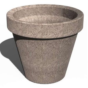 concrete plant pot