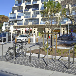 stainless steel bike rack