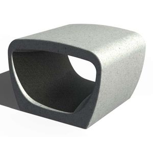 contemporary public bench