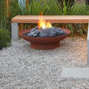 wood-burning fire pit