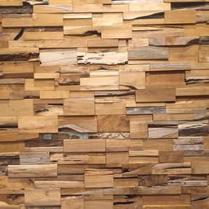 teak wall-covering