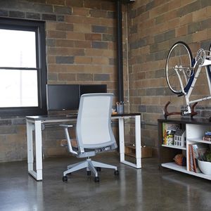 contemporary office armchair