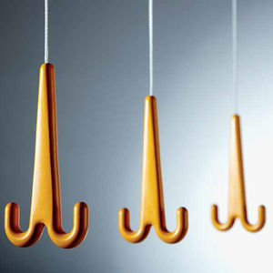 contemporary coat hook / aluminum / double / commercial
