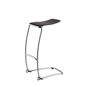 contemporary stool / steel / extruded aluminum / commercial