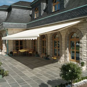 folding-arm awning