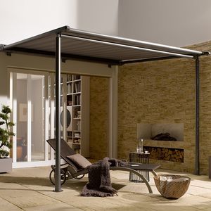 wall-mounted pergola