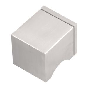 contemporary door knob / stainless steel / polished stainless steel / painted metal