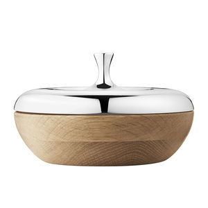 oak candy jar