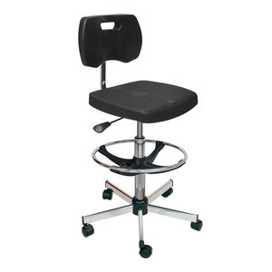 chrome steel task chair