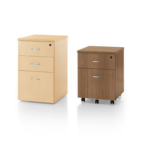 melamine office unit / wooden / 2-drawer / 3-drawer