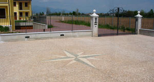 gravel flooring