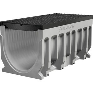 drainage channel with grating