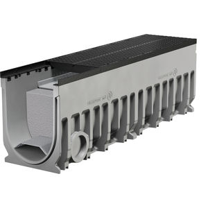fiber-reinforced concrete drainage channel