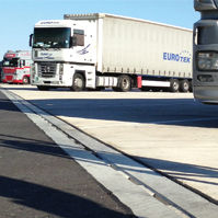 fiber-reinforced concrete drainage channel