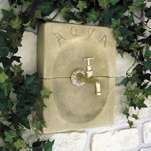 garden fountain