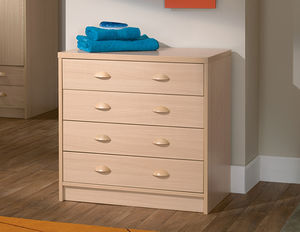contemporary chest of drawers / melamine
