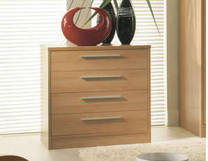 contemporary chest of drawers / melamine
