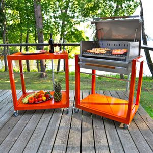 charcoal barbecue