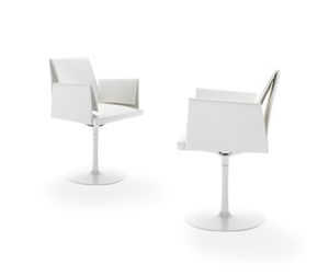 contemporary office chair / adjustable / swivel / on casters