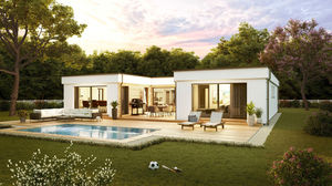 bungalow type house