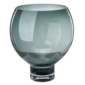 contemporary vase / glass