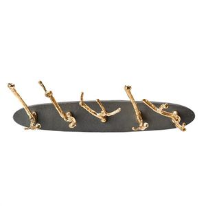 wall-mounted coat rack