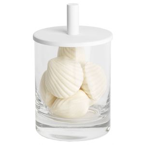 crystal storage box / with lid / bathroom