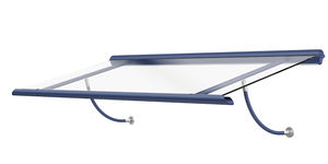 entrance canopy / glass / metal