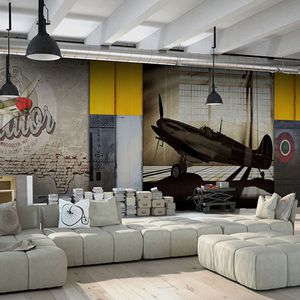 industrial style wallpaper