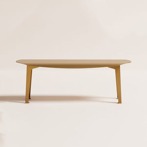 contemporary public bench