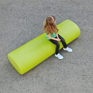contemporary public bench