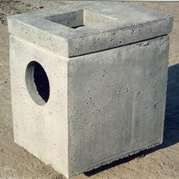 concrete manhole