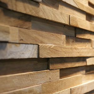 teak wall-covering