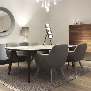 contemporary dining table