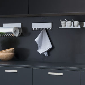 metal backsplash