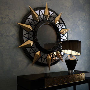 wall-mounted mirror