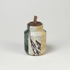 marble candle holder