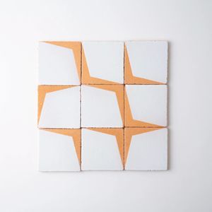 clay mosaic tiles