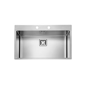 single-bowl kitchen sink