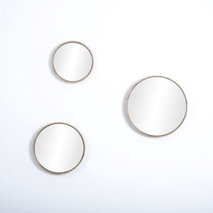 wall-mounted mirror