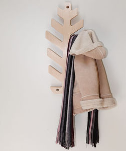 wall-mounted coat rack