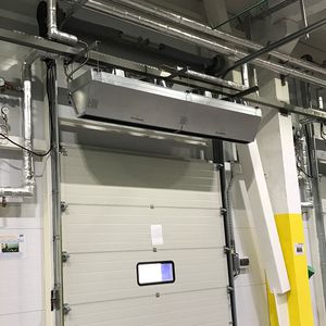wall-mounted air curtain
