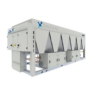 air-cooled chiller / floor-mounted / compact / free cooling